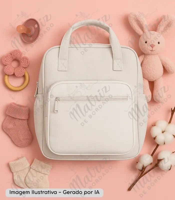 Bolsa de Bebe Branca