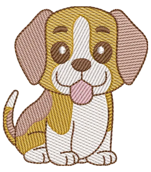Matriz de Bordado Cachorro Beagle
